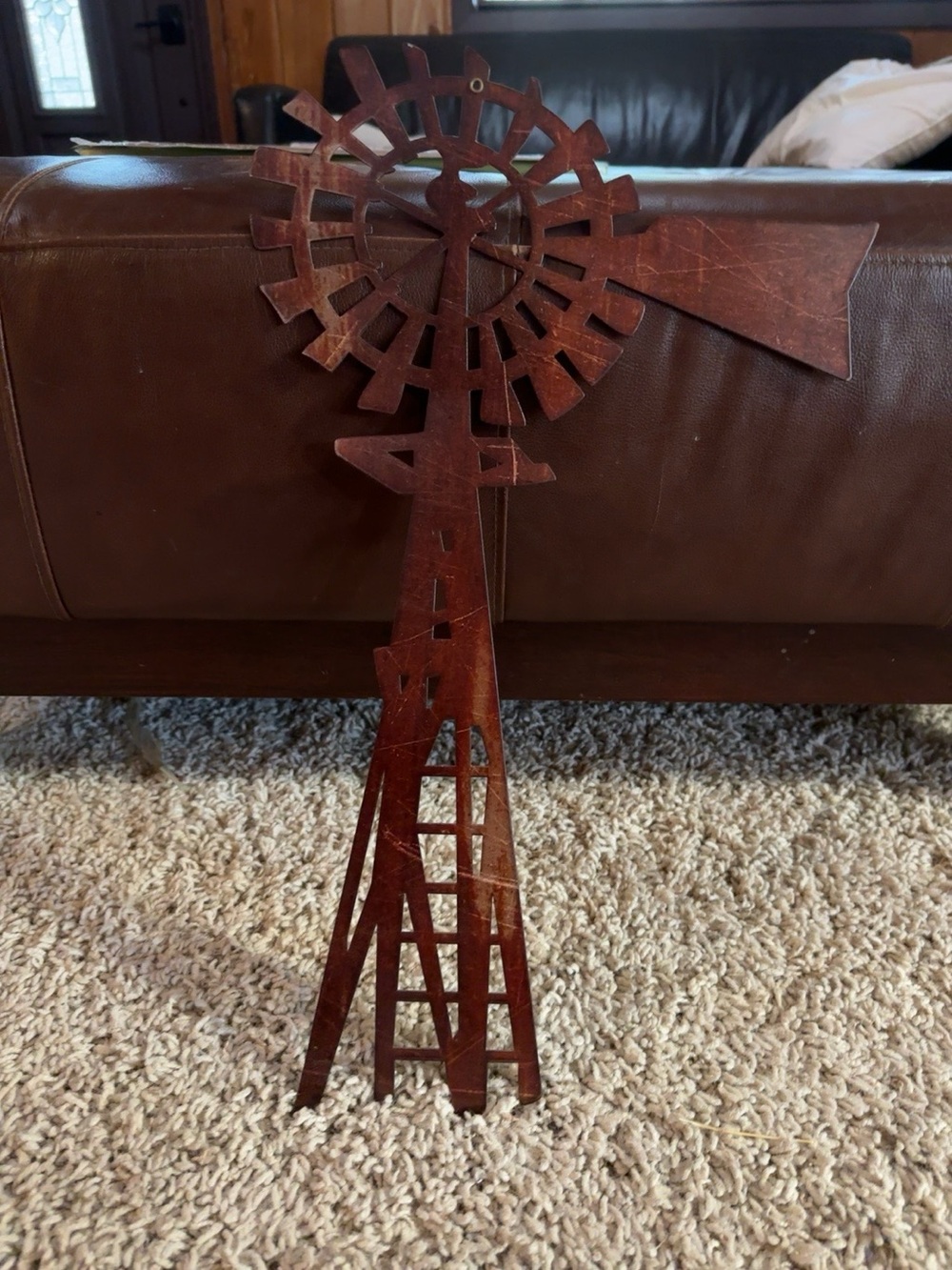 NEW Rustic Metal Windmill Metal Sign - Picture 2 of 2